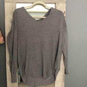 tie back sweater!